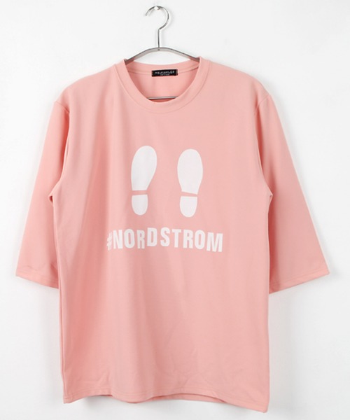 (라스트찬스) 발바닥 7부 티셔츠 (핑크)